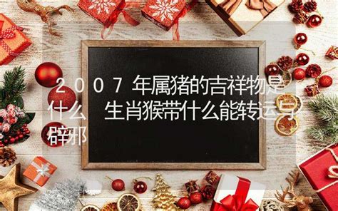 2007年属什么|2007年属什么生肖？